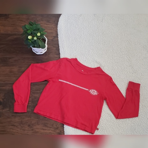 Dickies Tops - Dickies Red cropped top